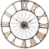 Horloge Ø 80x4 cm - 1xAA blanc - 5KL0136