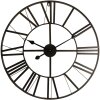 Horloge Ø 60x4 cm - 1xAA Blanc - Noir - 5KL0140S