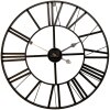 Horloge Ø 60x4 cm - 1xAA Blanc - Noir - 5KL0140S