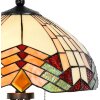 Lampe de Table Tiffany Complète Ø 40 cm multicolore - 5LL-5961