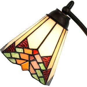 Lampe de Table Tiffany Complète Ø 26x50 cm multicolore - 5LL-5964