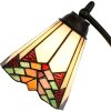 Lampe de Table Tiffany Complète Ø 26x50 cm multicolore - 5LL-5964