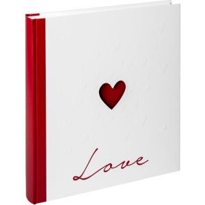 Walther album de mariage Love 28x30,5 cm 50 pages blanches