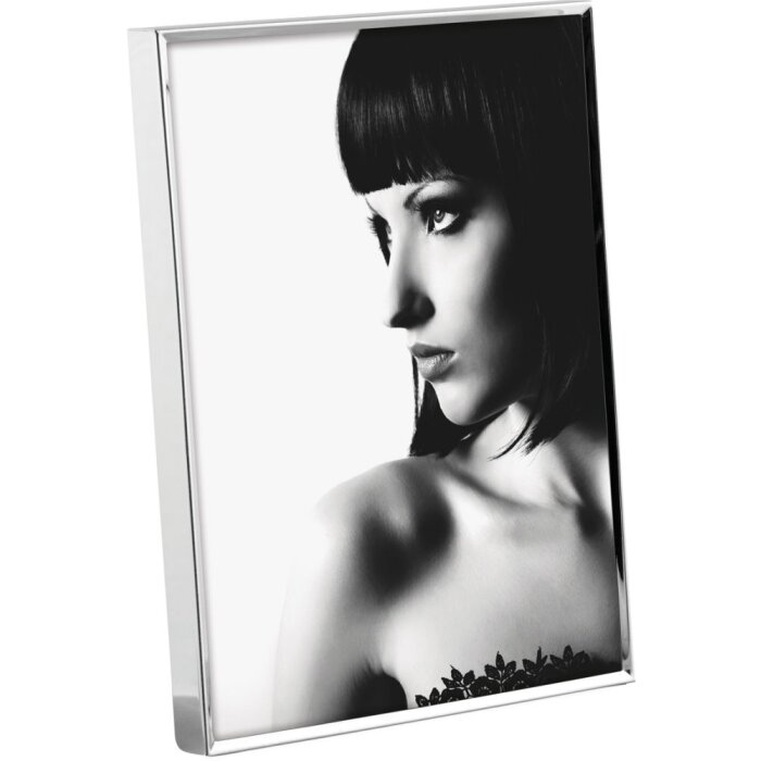 Cadre photo A539 argent brillant 10x15 cm