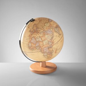 20GO1458 Mascagni Vintage Globe 20 cm jaune