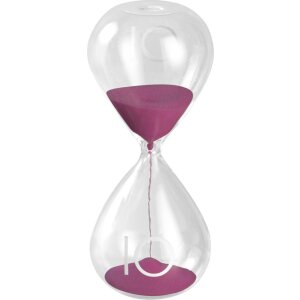 200TEN Mascagni Sablier fuchsia 15 cm env. 10 minutes