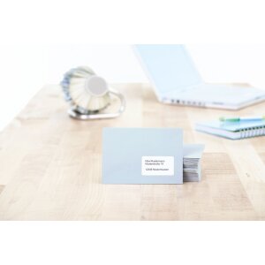 Étiquettes dadresse Premium A4, blanches 63,5x46,6 mm papier mat 1800 pcs.