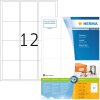 Étiquettes Premium A4, blanches 63,5x72 mm papier mat 1200 pcs.