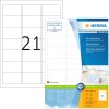 Étiquettes dadresse Premium A4, blanches 63,5x38,1 mm papier mat 2100 pcs.