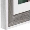 Hama cadre plastique Sierra gris 13x18 cm avec passe-partout 9x13 cm