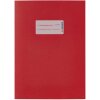 Protège-cahier papier HERMA A5 rouge foncé