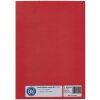 Protège-cahier papier HERMA A5 rouge foncé