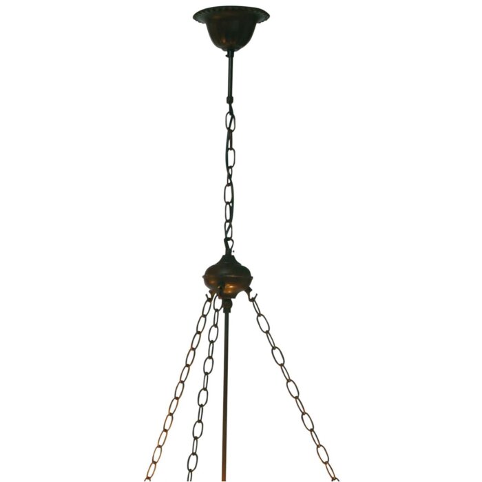 Suspension 5LL-8842 marron 100 cm 3x E27 - Max 60W