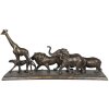 Décoration animaux 5PR0051 brun bronze 71x16x34 cm