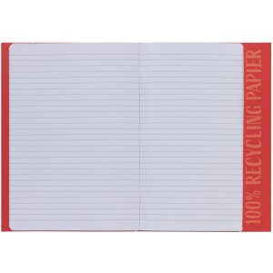 Protège-cahier papier A4 rouge foncé