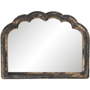 Miroir 62S148 noir - or 66x4x51 cm