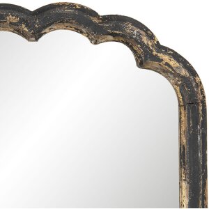 Miroir 62S148 noir - or 66x4x51 cm