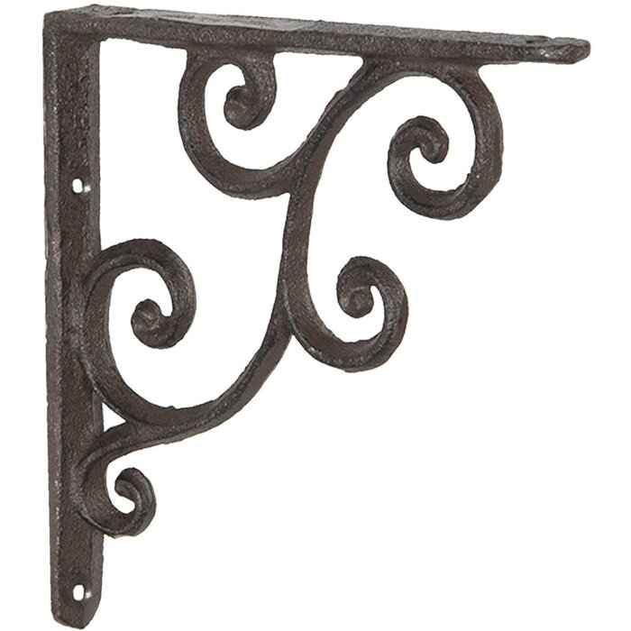 Grille décorative 6Y3024 marron 14x14x2 cm