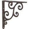 Grille décorative 6Y3024 marron 14x14x2 cm