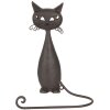 Porte-serviettes chat 6Y3175 brun 19x9x28 cm