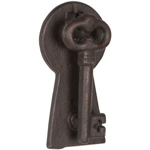 heurtoir de porte clé 6Y3177 marron 13x7x3 cm