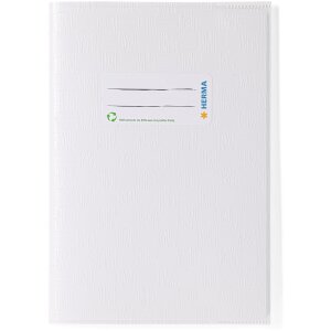 Protège-cahier PP A5 opaque-blanc