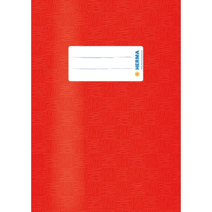 Protège-cahier pp a5 couverture-rouge