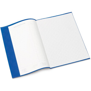 Protège-cahier PP A5 bleu opaque-bleu foncé