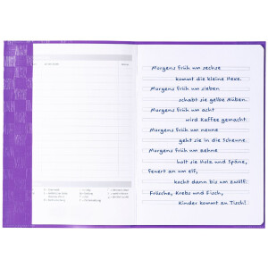 Protège-cahier PP A5 opaque-violet