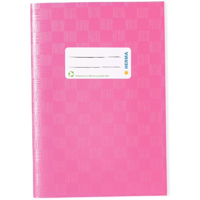 Protège-cahier PP A5 rose opaque