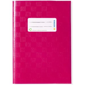 Protège-cahier PP A5 rose opaque