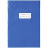 Protège-cahier PP A4 bleu opaque-bleu foncé