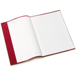 Protège-cahier PP A4 opaque-bordeaux