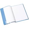 Protège-cahier PP A5 transparent-bleu