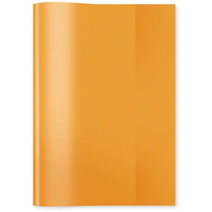 Protège-cahier PP A5 transparent-orange