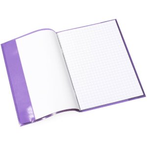 Protège-cahier PP A5 transparent-violet