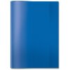 Protège-cahier PP A4 transparent-bleu