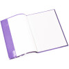 Protège-cahier PP A4 transparent-violet