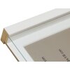 S223K1 Cadre en bois blanc pour encadrer des objets 30x30 cm