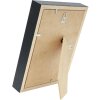 S223K2 Cadre en bois noir pour encadrer des objets 20x20 cm