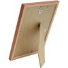 S236H3 Cadre en bois marron foncé 15x20 cm