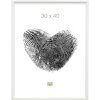 S236K1 Cadre en bois blanc 30x40 cm