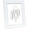 S46FF1 Cadre photo peint en blanc 13x13 cm