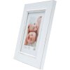 S46FF1 Cadre photo peint en blanc 20x30 cm