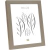 S46PH3 Cadre en bois beige avec bordure couleur bois 15x15 cm