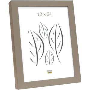 S46PH3 Cadre en bois beige avec bordure couleur bois...