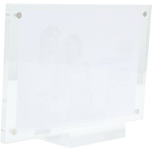 Deknudt S58SC1 Cadre magnétique transparent avec présentoir 20x20 cm