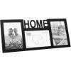 S68NK2 Cadre noir pour 3 photos - HOME 10x15 cm