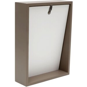 S68QK9 Taupe Cadre bloc avec dos incliné 15x20 cm