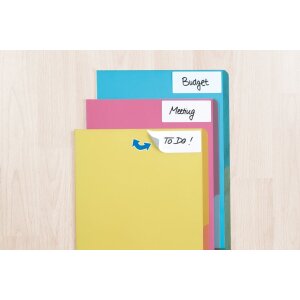 Étiquettes multi-usages blanches 19x40 mm Movables-amovibles papier mat 640 pcs.